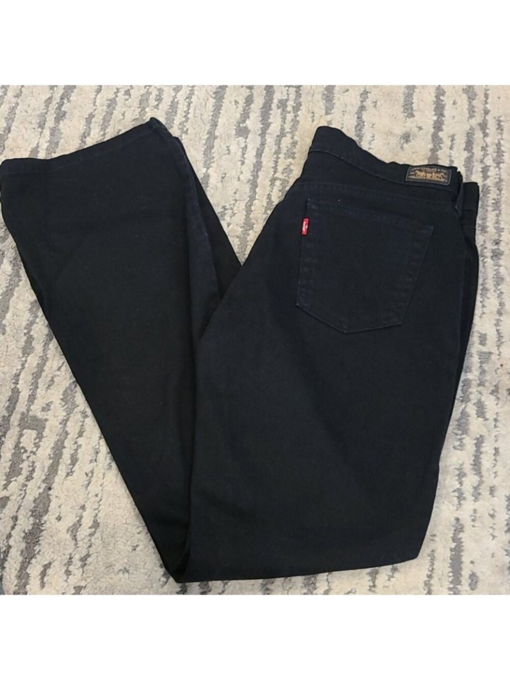 LEVI'S black 515 bootcut jeans